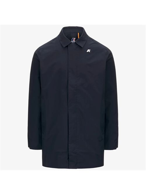 Giaccone Benny ottoman uomo colore blu K-WAY | BENNY WARMO OTTOMANK89